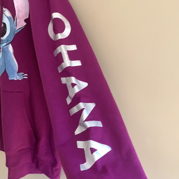 DISNEY “Stitch” Hoodie Sweater - Junior Large 11/13 - Picture 3 of 6
